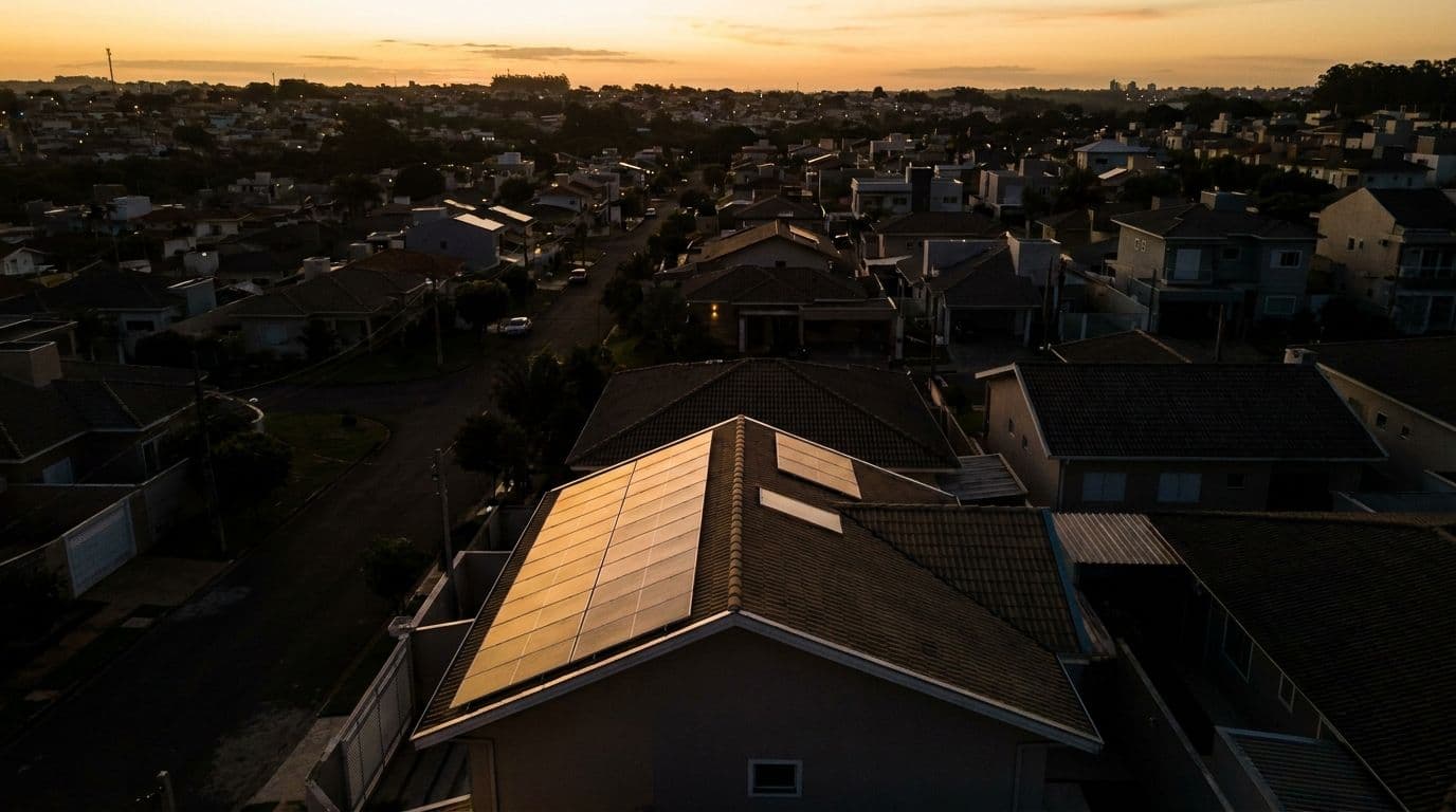 Energia Solar Funciona na Falta de Luz? Por Que Seu Sistema Desliga no Apagão